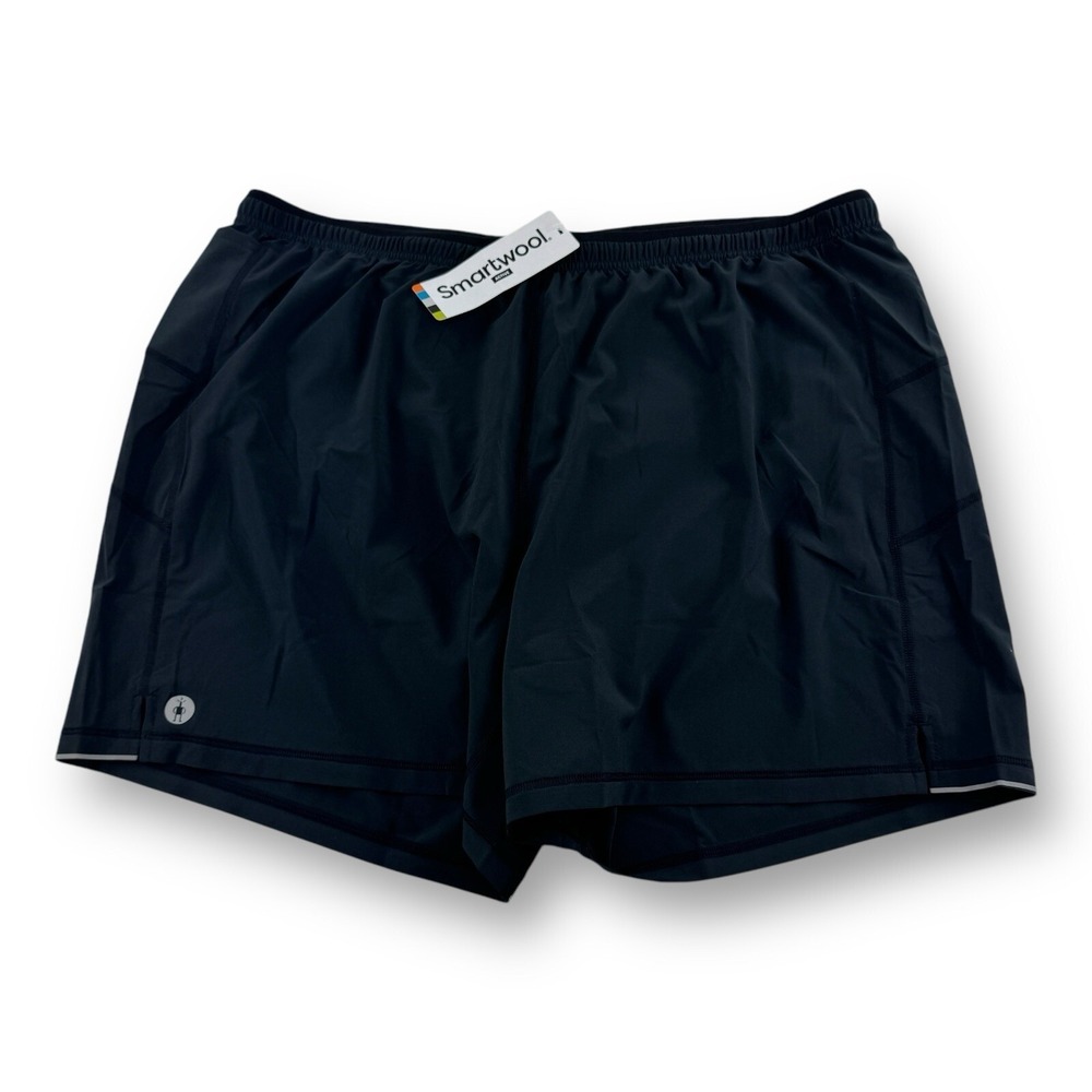 SmartWool Polyester Elastane‎ Wool Active Liner Shorts Black Men's Size XL NWT